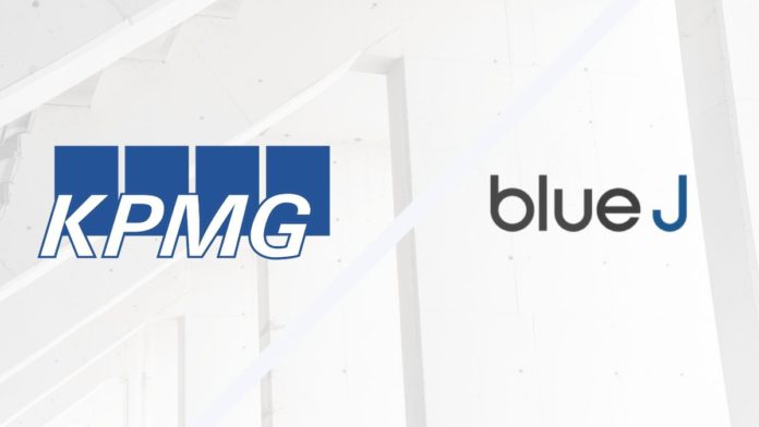 KPMG and Blue J unveil a suite of AI tax analysis tools