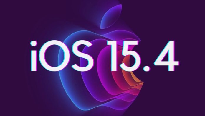iOS 15.4 Update from Apple