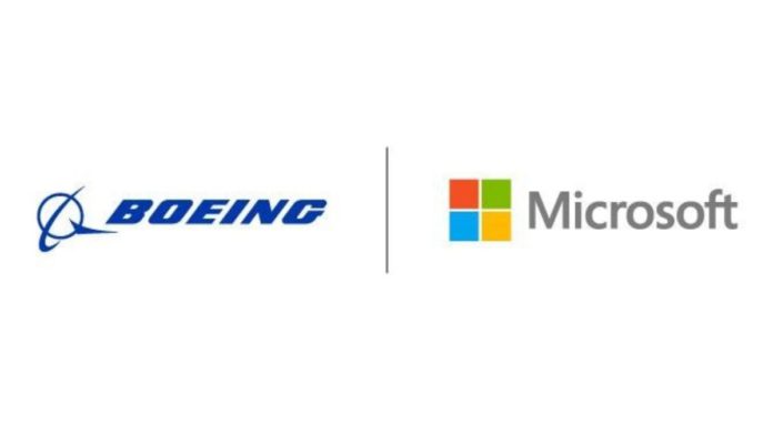 Boeing Microsoft digital transformation