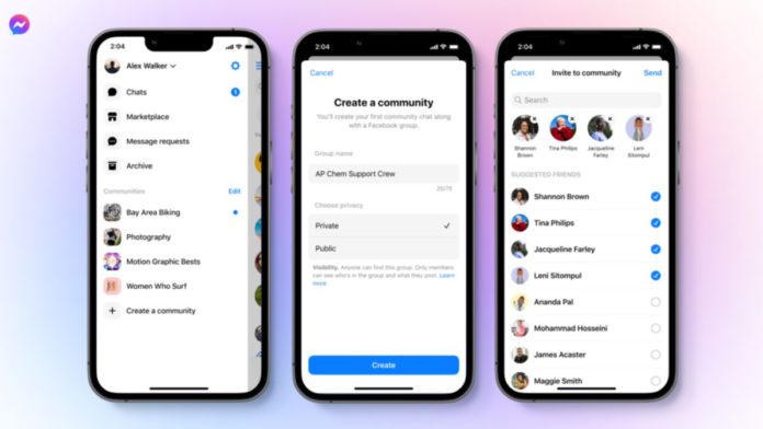 Meta announces Community Chats on Messenger to encourage more engagement