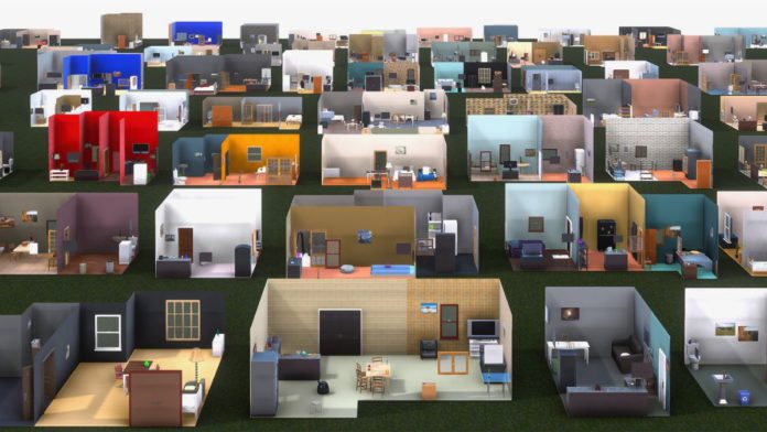procTHOR by Allen institue researchers generates embodied AI environments