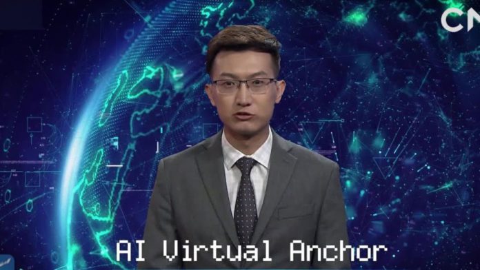 World’s first AI news anchor China