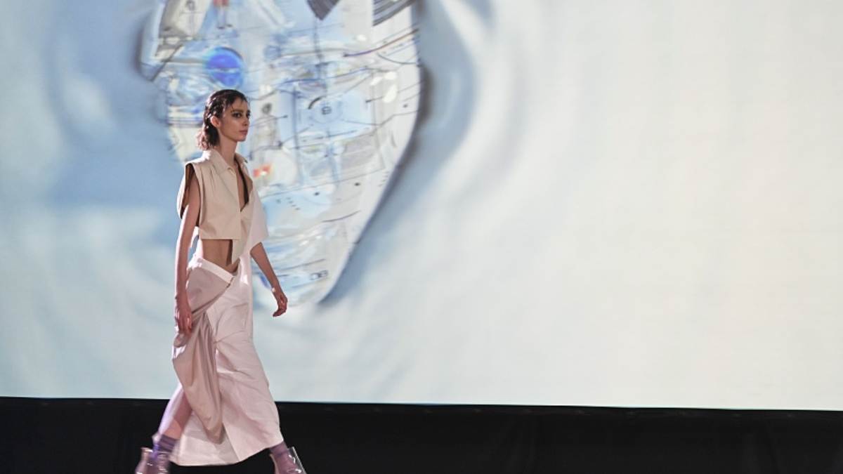 Fashion X AI Show in Hong Kong Features Fits Created by AiDA