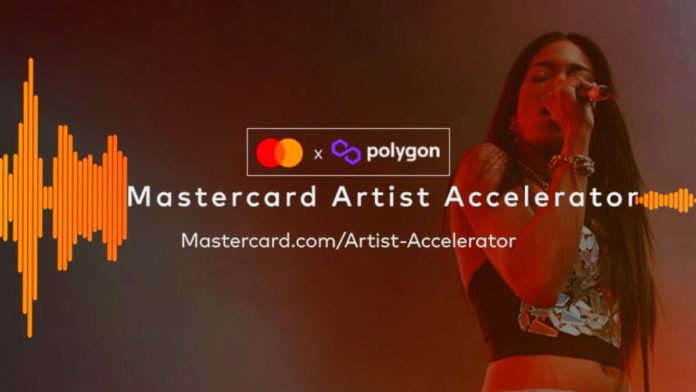 Mastercard polygon Artist web3 incubator