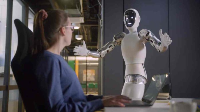startup 1X deploys humanoid robot EVE