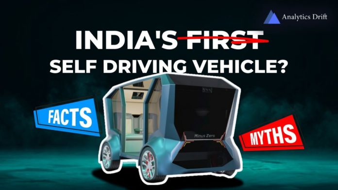 Minus Zero's zPod falsely claims title India's first autonomous vehicle