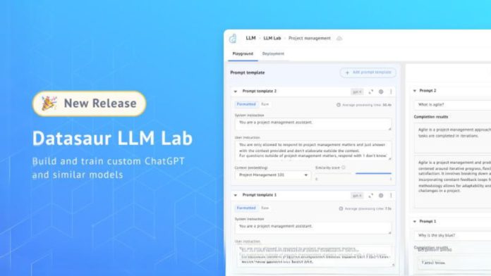 Datasaur LLM Lab