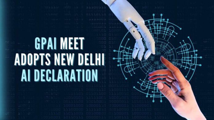 New Delhi Declaration GPAI AI